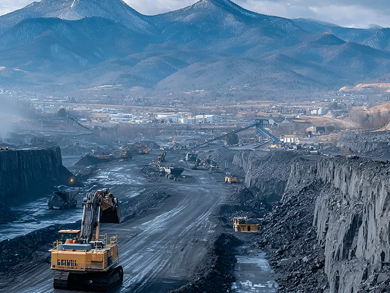 Solid OTR Tires with Holes Application