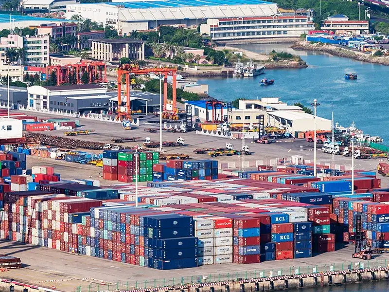 Solid OTR Tires with Holes Application